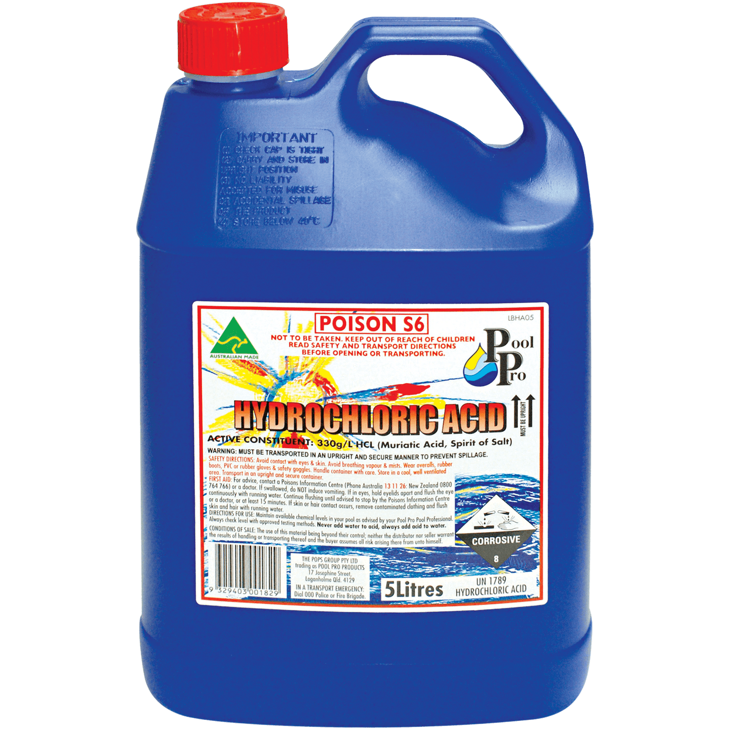 Hydrochloric Acid (5L)