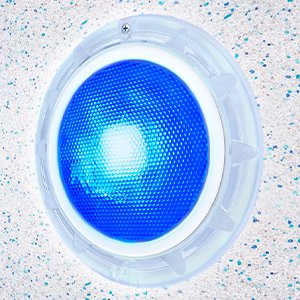 Neptune LED Pool Light - complete, 20m cable, blue, wet niche kit, for concrete